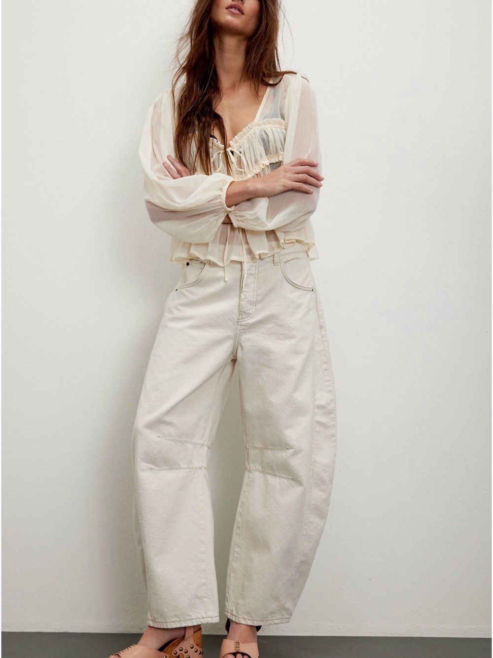 Free People Good Luck Mid-rise / 27